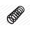 Lesjofors Coil Spring, 4256809 4256809 - alternate 1